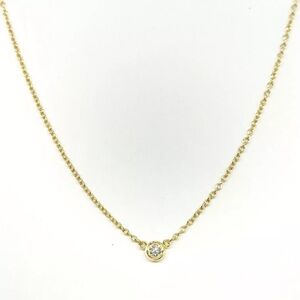 Authentic Tiffany & Co Diamond by the Yard Necklace 18k